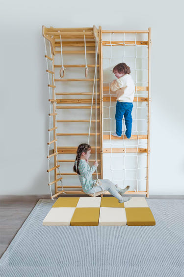 Neem Playset Mat for babies, featuring a soft, safe surface for playtime and exploration.