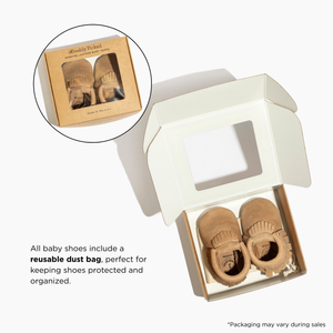 Timp Knotted Bow Baby Shoe