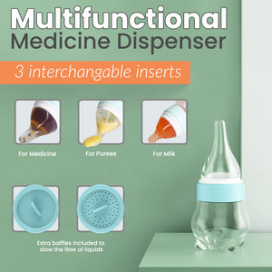 Medicine dispenser for babies, ensuring accurate dosing for health and wellness. Safe and easy to use.