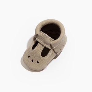 Newborn Salt Flats Mary Jane Baby Shoe, Angle 2 view, featuring soft fabric and classic design for infants.