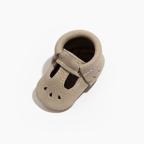 Newborn Salt Flats Mary Jane Baby Shoe, Angle 2 view, featuring soft fabric and classic design for infants.