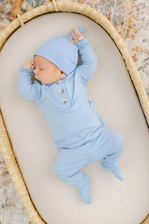 Baby Boy Outfits, Newborn Outfits for Boys, Blue Newborn Outfit - Baby Blue - MOOGCO Baby