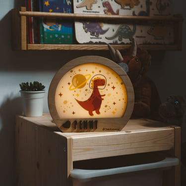 Girl Dinosaur Night Light (B2B)