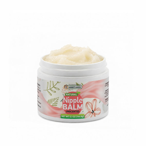 Garner's Garden Nipple Balm Unscented Organic Nursing Care