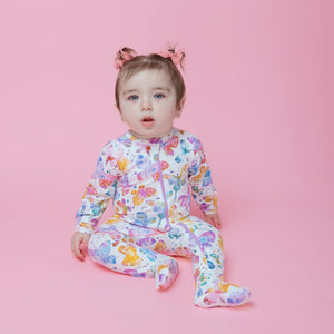 Organic Footie - Butterflies