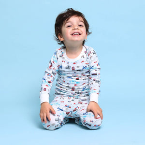 Organic Kids Pajamas - Transportation