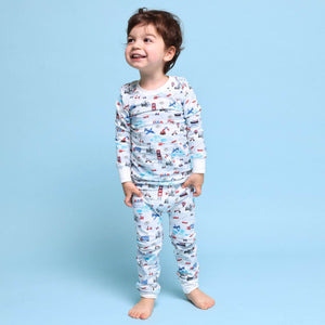 Organic Kids Pajamas - Transportation
