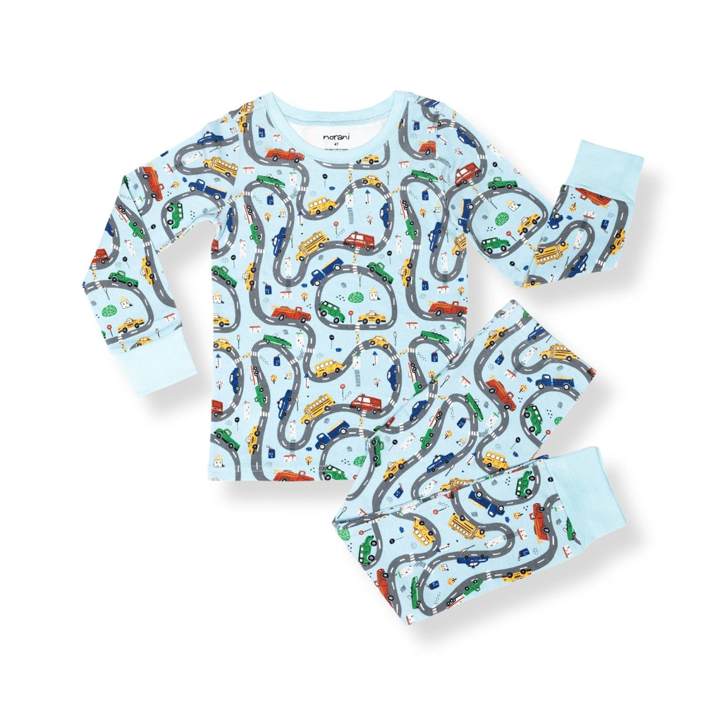 Organic Kids Pajamas - Cars