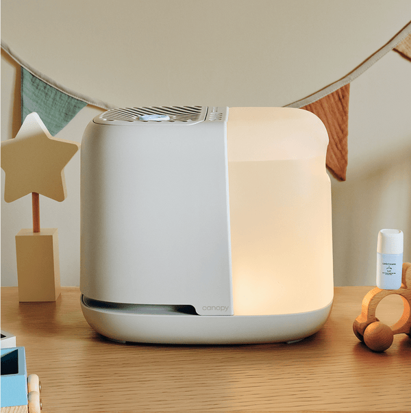 Canopy Nursery Humidifier 2.0 mold-inhibiting dishwasher-safe