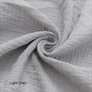Nestig Mini Crib Custom Made Fitted Sheet - Organic Cotton Double Gauze