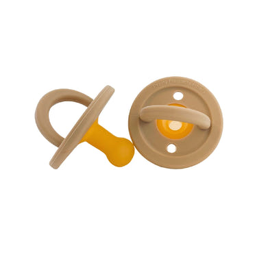 Modern oat pacifier for babies, designed for comfort and style.