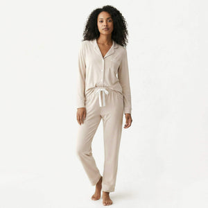 Tencel Modal Long Sleeve Pajama Set