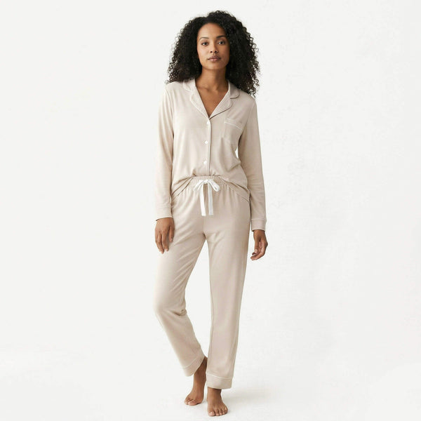 Tencel Modal Long Sleeve Pajama Set
