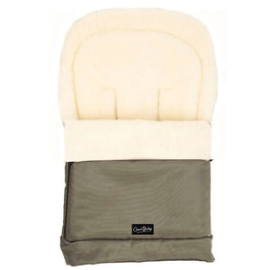 Olive Organic Wool Adjustable Footmuff