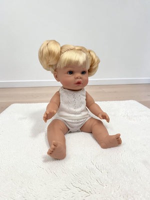 Bebenita 14" Baby Girl Doll - Olympia | Unscented & Fully Clothed