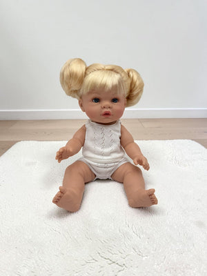 Bebenita 14" Baby Girl Doll - Olympia | Unscented & Fully Clothed