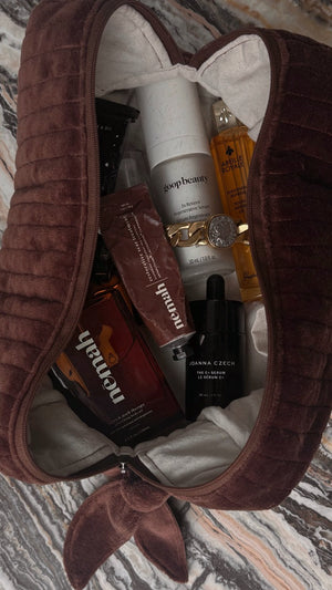 The Velvet Beauty Bag