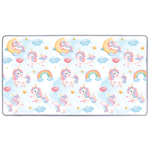 One-Piece Reversible Roll Up Soft Foam Activity Mat for Toddlers