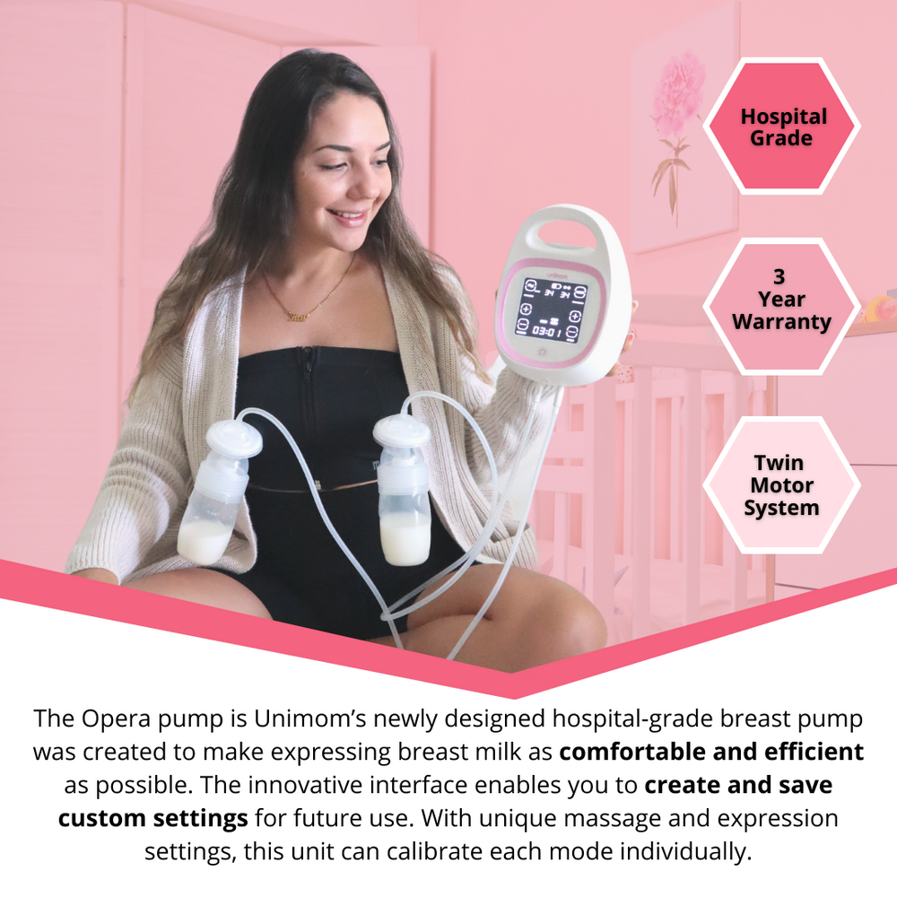 Opera Hospital-Grade Double Electric Breast Pump for efficient and comfortable breastfeeding support.
