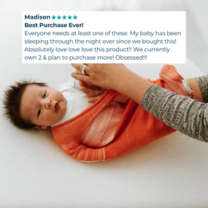 Swaddelini Orange Swaddle Sleep Sack 3D Knit Seamless