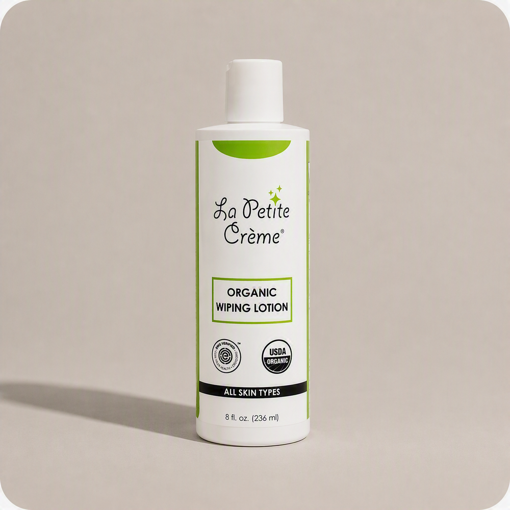 La Petite Creme Organic Wiping Lotion for Adults Flushable