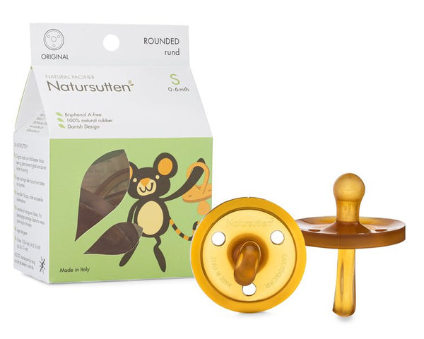 Natural Rubber Original Pacifier- Round