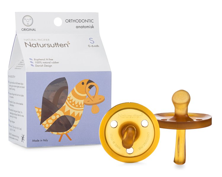 Natural Rubber Original Pacifier- Orthodontic