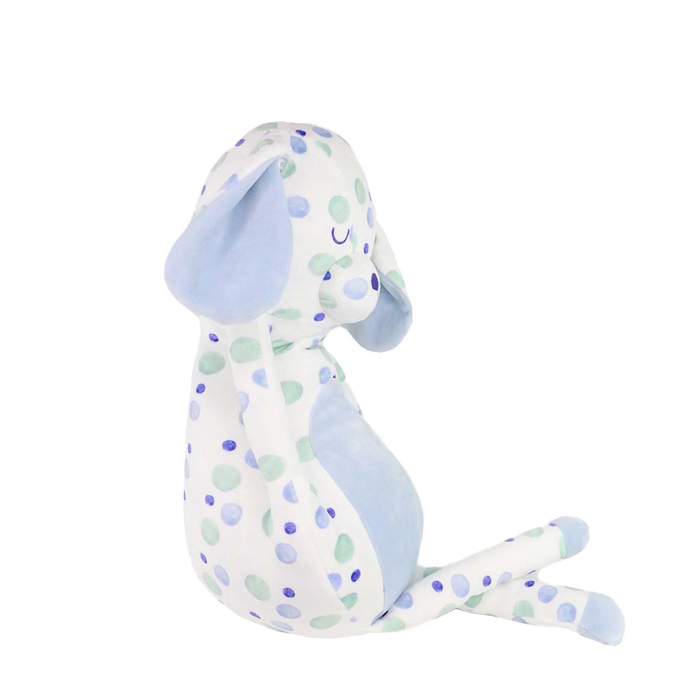 Oxford Puppy Blue Super Soft Plush Toy - Adorable, cuddly, and perfect for babies and toddlers.