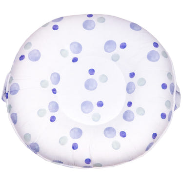 Oxford Blue Floor Cushion for babies, soft and stylish, perfect for playtime and comfort in any nursery.