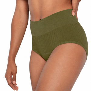 The Period Company High Waisted SportyStretch Period Brief Heavy Flow