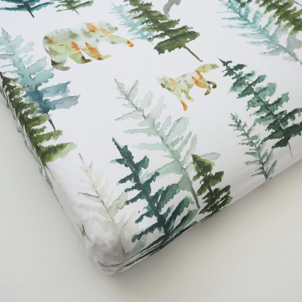 Changing Pad Cover - In The Woods