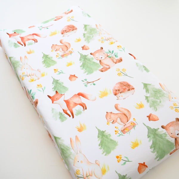 Changing Pad Cover - Forest Friends