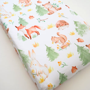 Changing Pad Cover - Forest Friends