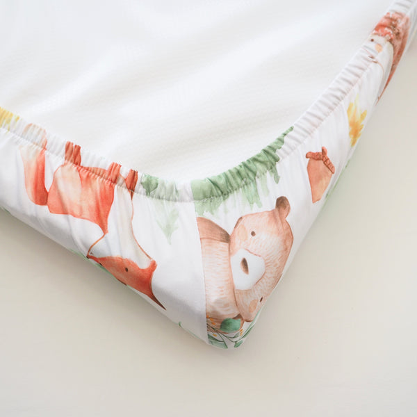 Changing Pad Cover - Forest Friends