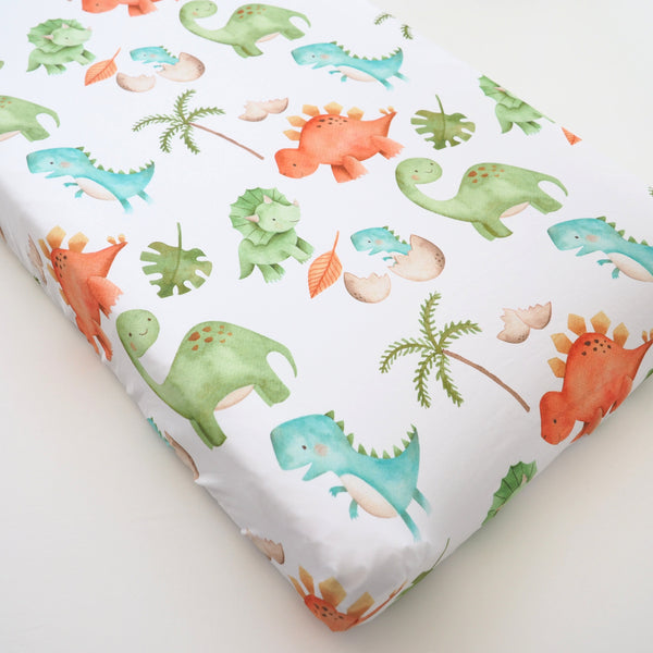 Changing Pad Cover - Dinosaurs