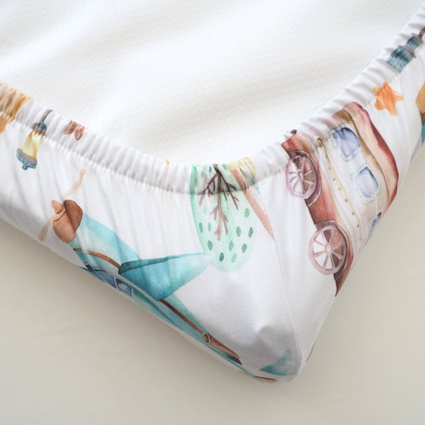 Changing Pad Cover - Airplane & Train