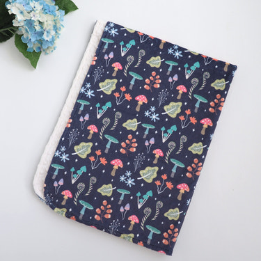 Magic Garden Minky Baby Blanket