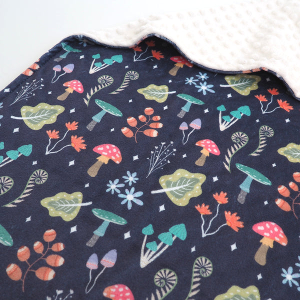 Magic Garden Minky Baby Blanket