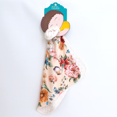 Mini Minky Blanket Royal Garden