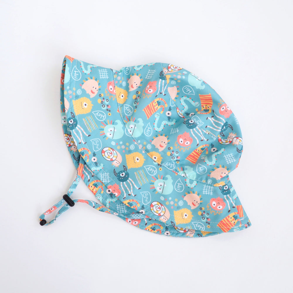 Baby & Kid Sun Hat - Monster Party