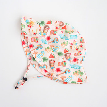 Baby & Kids Sun Hat - Aloha - MOOGCO Baby