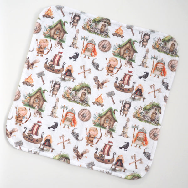 Mini Minky Blanket Vikings