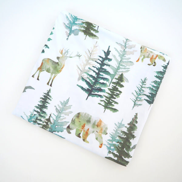 Buttery Soft and Stretchy Swaddle Blanket - In The Woods