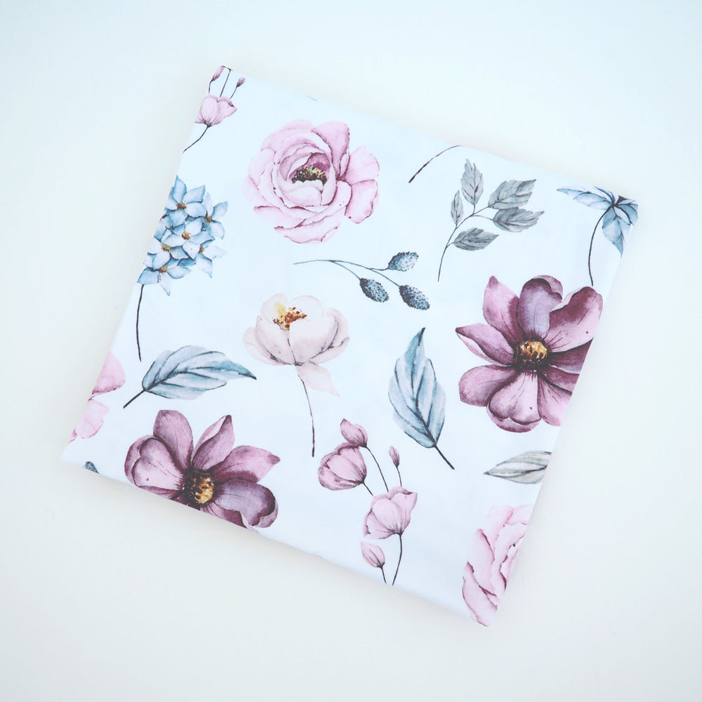 Buttery Soft and Stretchy Swaddle Blanket - Vintage Floral