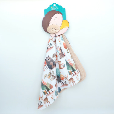 Mini Minky Blanket Enchanted Forest