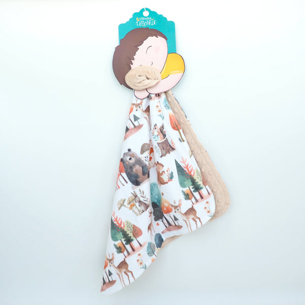 Mini Minky Blanket Enchanted Forest