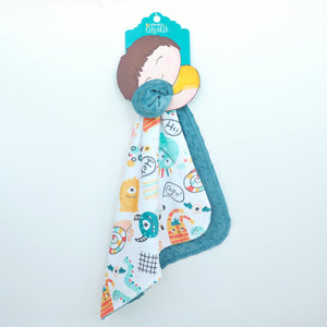 Mini Minky Blanket Monster Party