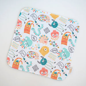 Mini Minky Blanket Monster Party