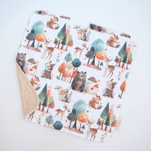 Mini Minky Blanket Enchanted Forest
