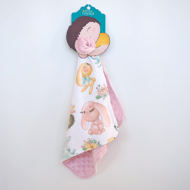 Mini Minky Blanket Bunnies